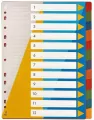 Przekładki A4 PP, numeryczne - tantis.pl