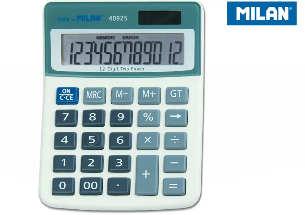 Kalkulator 12 pozycji mały - tantis.pl