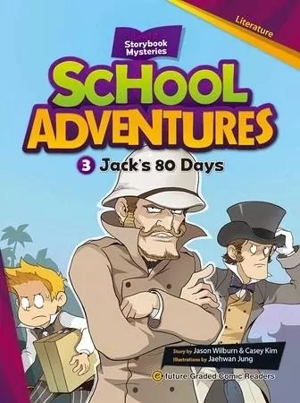 School Adventures Level 2 cz.3 Jack's 80 Days + CD - tantis.pl