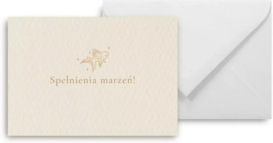 Mini kartka Spełnienia marzeń - tantis.pl