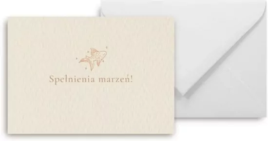 Mini kartka Spełnienia marzeń