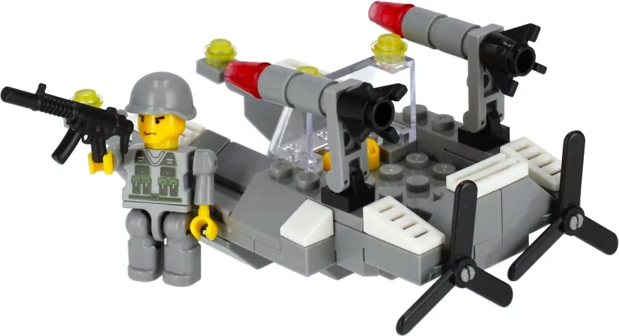 Klocki konstrukcyjne Wojsko ALLEBOX - tantis.pl