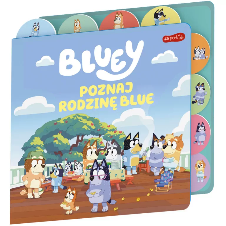 Bluey. Poznaj rodzinę Blue - tantis.pl