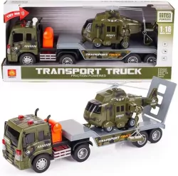 Tir z helikopterem wojskowym światło i dźwięk 1:12