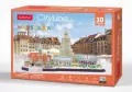 Puzzle 3D 126 elementów. Cityline. Warszawa - tantis.pl