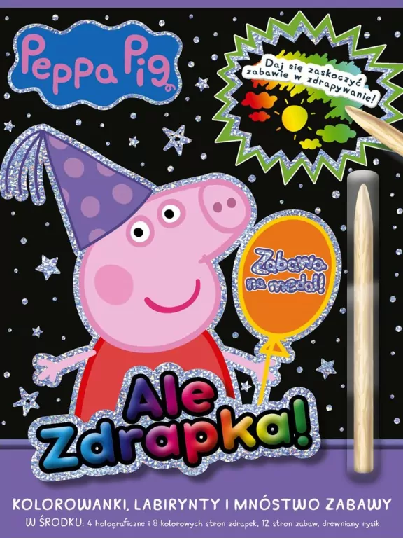 Peppa Pig Ale zdrapka! cz.2 Zabawa na medal! - tantis.pl