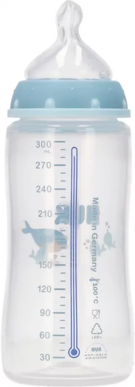 NUK. First Choice. Butelka. 300 ml. 3 miesięcy - tantis.pl