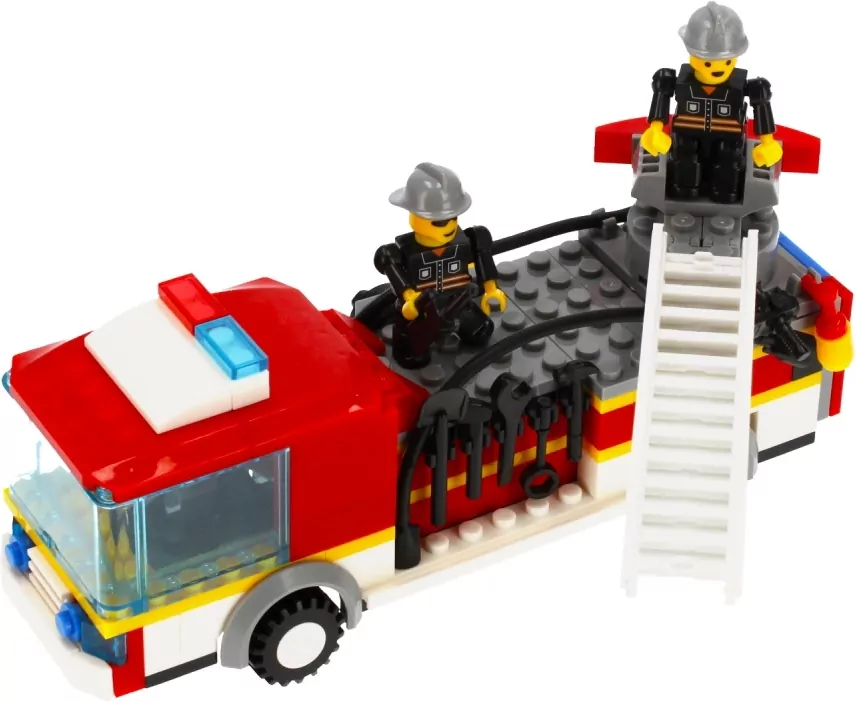 Klocki konstrukcyjne Alleblox straż 196 elementów - tantis.pl