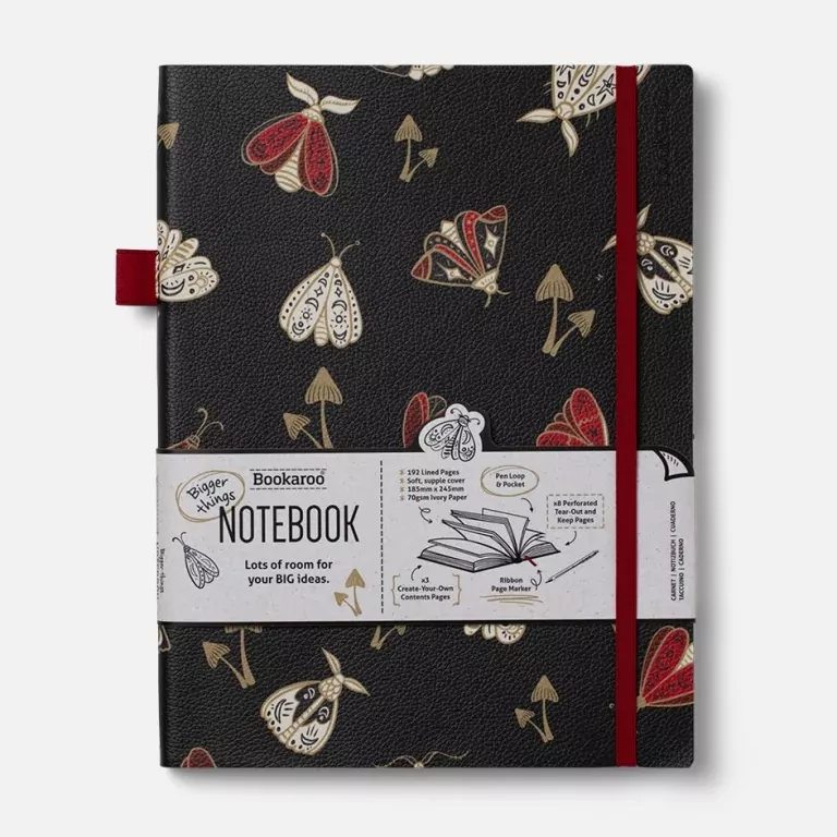 Bookaroo Notatnik Journal duży - Ćmy - tantis.pl
