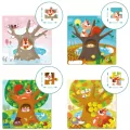 Puzzle 4w1. Z wiewiórką przez cztery pory roku - tantis.pl