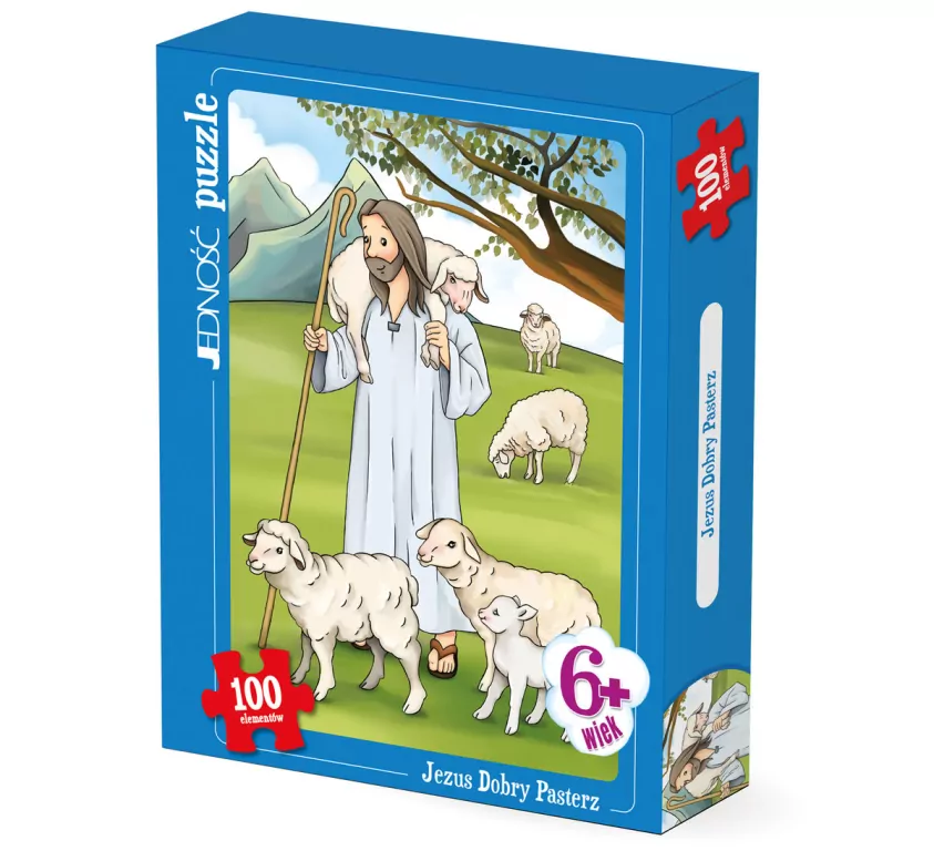 Puzzle 100 Jezus dobry Pasterz - tantis.pl