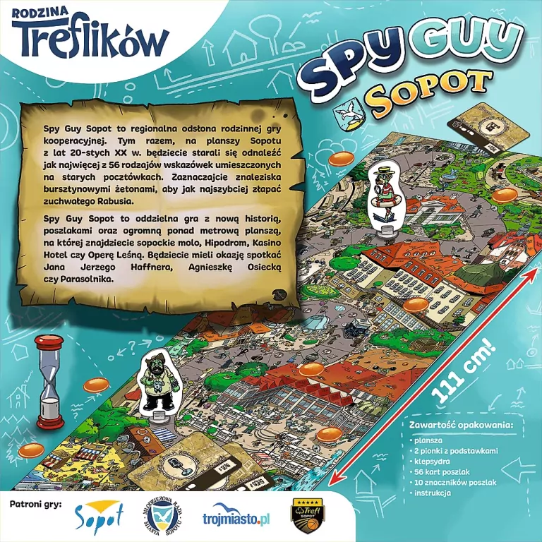 Spy Guy Sopot. Rodzina Treflików - tantis.pl