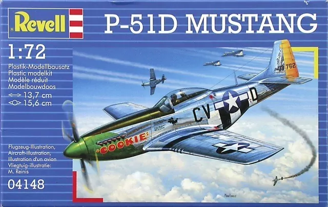 Samolot 1:72 04148 P51D Mustang  Revell - tantis.pl