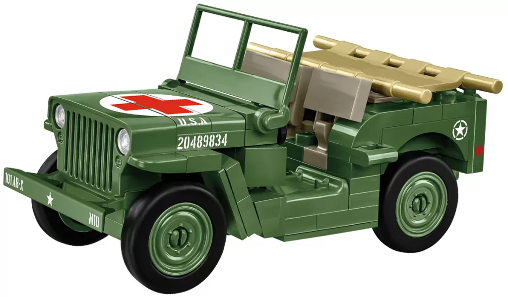 Cobi. Historical Collection Medical Willys MB - tantis.pl