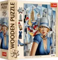 Puzzle drewniane 200 Lato w Mieście TREFL - tantis.pl