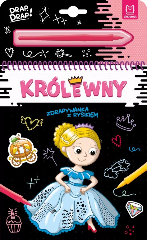 Królewny. Zdrapywanka z rysikiem - tantis.pl