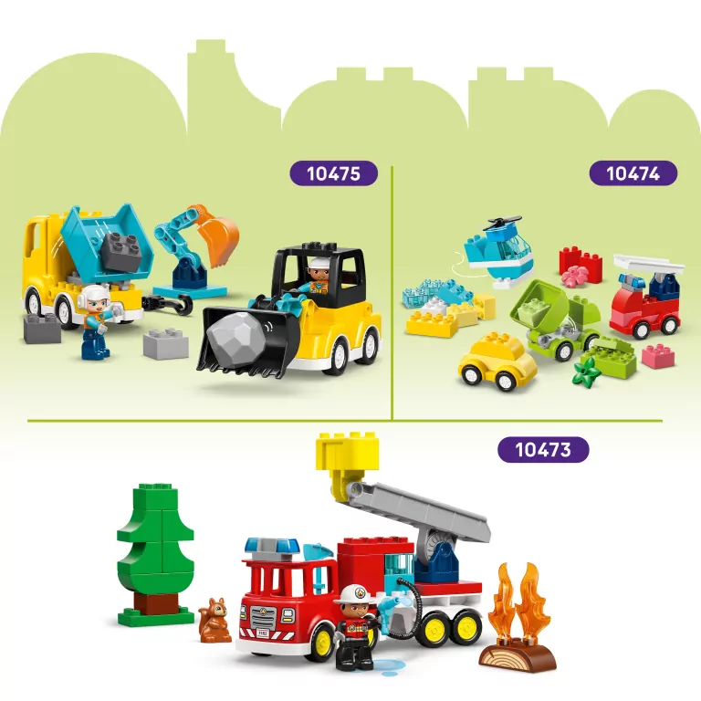 LEGO® Duplo Kreatywne zwierzaki 3w1 10477 - tantis.pl