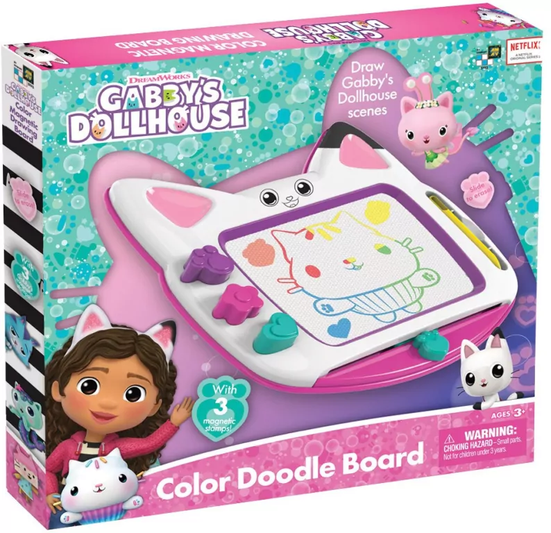 Gabi. Tablica magnetyczna Koci Domek Gabi - tantis.pl