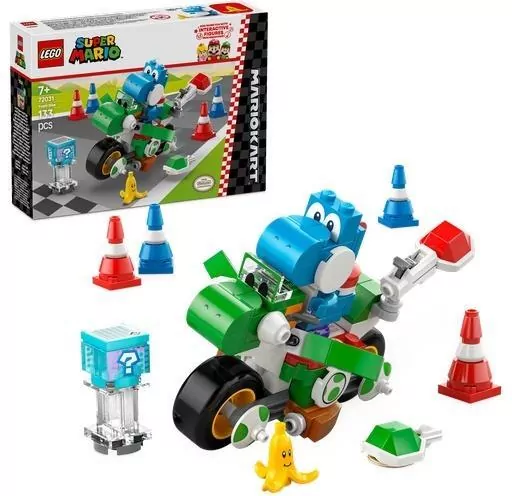 LEGO® Super Mario. Mario Kart™ – Yoshi Bike 72031 - tantis.pl