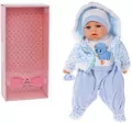 Lalka bobas 45cm ze smoczkiem dźwiękiem 543171-560215 - tantis.pl