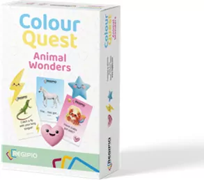 COLOUR QUEST Animal Wonders. Gra językowa - tantis.pl