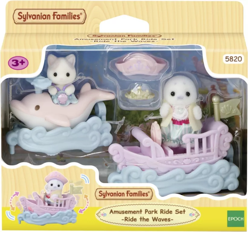 Sylvanian Families Morskie pojazdy w parku rozrywk - tantis.pl