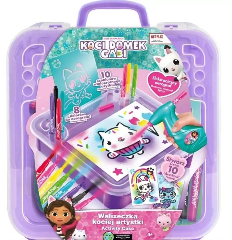 Koci Domek Gabi. Walizeczka kociej artystki - tantis.pl