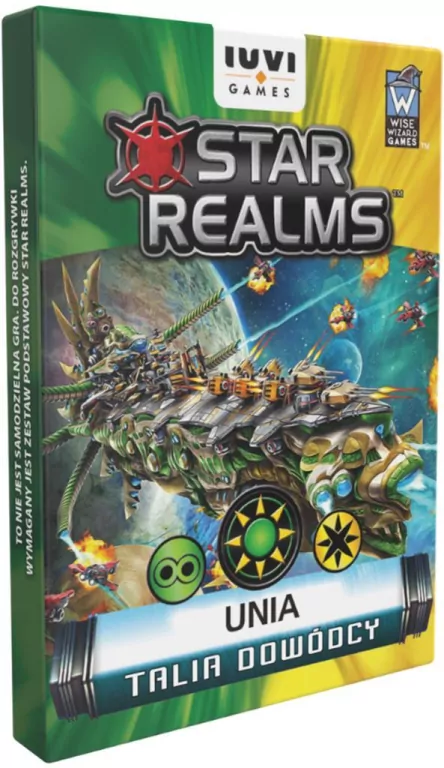 IUVI Games. Star Realms: Talia Dowódcy: Unia - tantis.pl