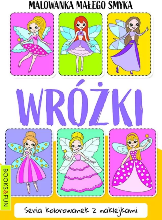 Wróżki. Malowanka Małego Smyka - tantis.pl
