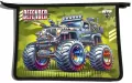 Teczka-torba A4+ zapinana na zamek Monster Truck - tantis.pl