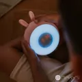 Budzik lampka nocna LED RGB biały królik - tantis.pl