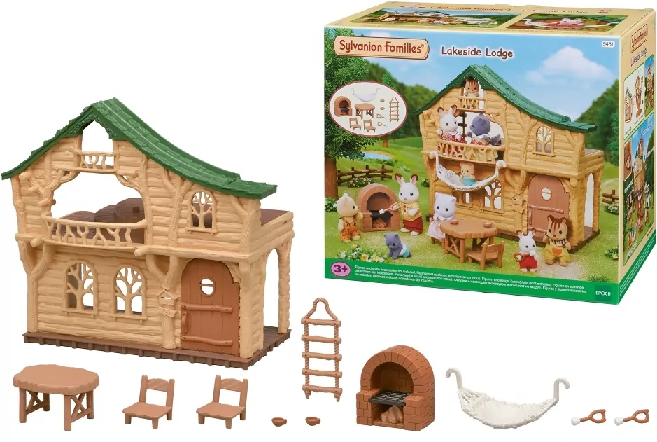 Sylvanian Families. Domek nad jeziorem - tantis.pl