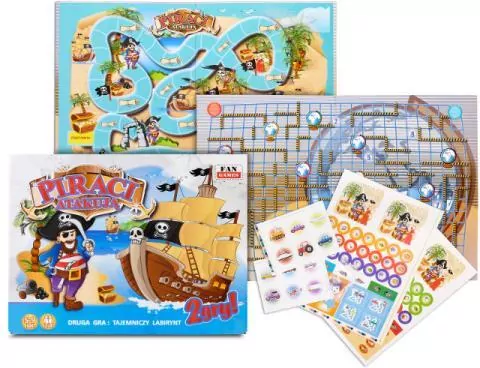 Piraci atakują + Labirynt FAN - tantis.pl