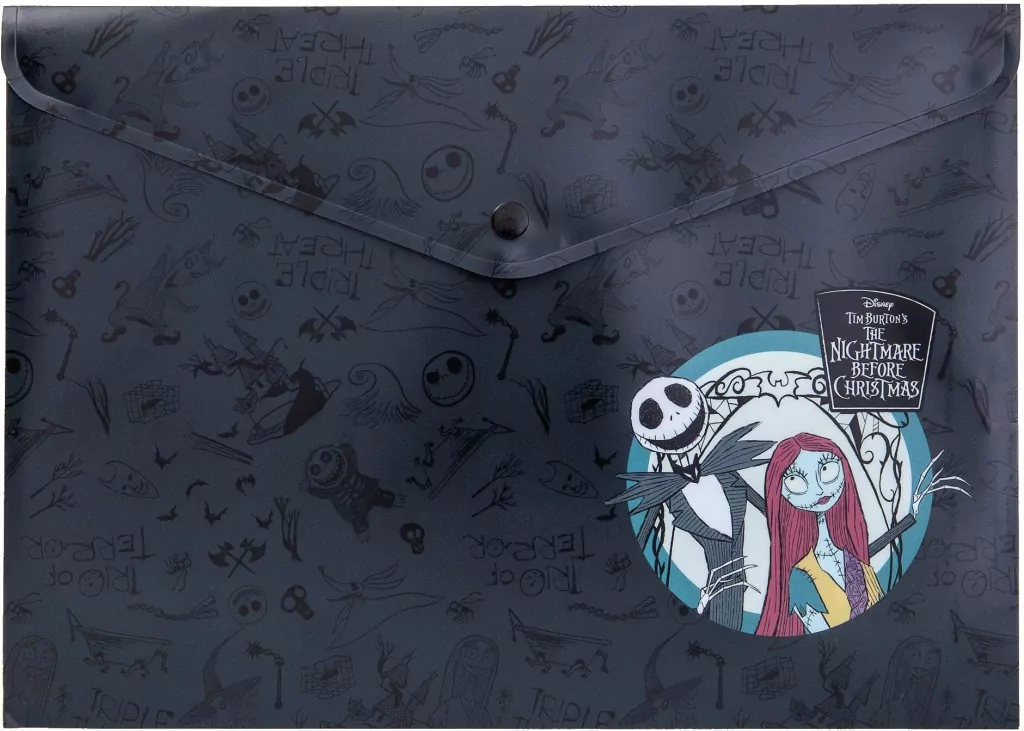 Koperta na dokumenty A4 PP Disney Burton's Nightmare wzór 1 - tantis.pl