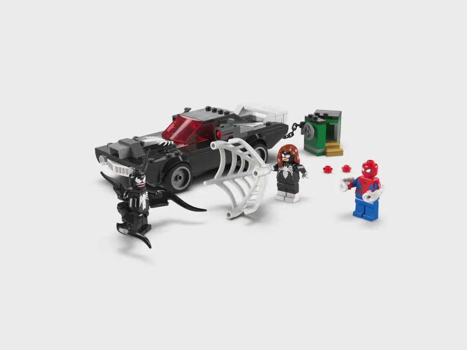 LEGO® Marvel. Spider-Man kontra muscle car Venoma 76309 - tantis.pl