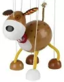Drewniana marionetka. Pies - tantis.pl