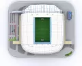 Puzzle 3D Stadion Inea w Poznaniu - tantis.pl