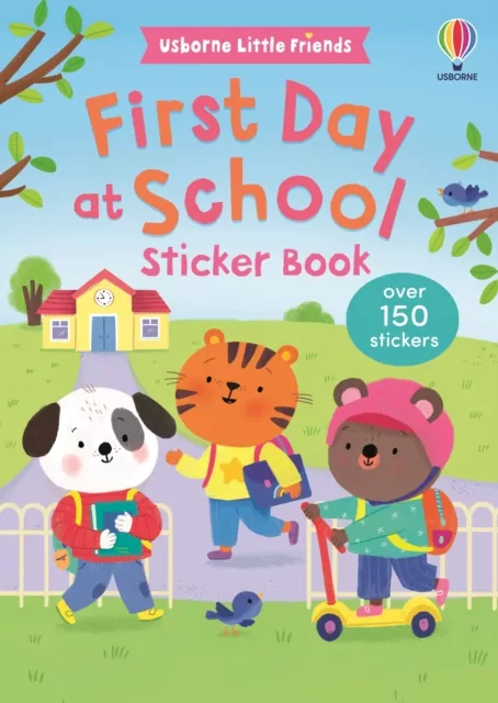 First Day at School Sticker Book - tantis.pl