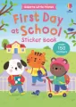 First Day at School Sticker Book - tantis.pl