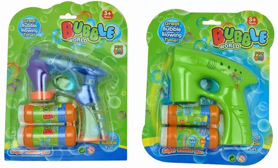 Zestaw: Pistolet do robienia baniek - tantis.pl