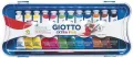 Farby plakatowe w tubkach 12 kolorów GIOTTO - tantis.pl