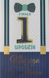 Karnet. Roczek chłopiec