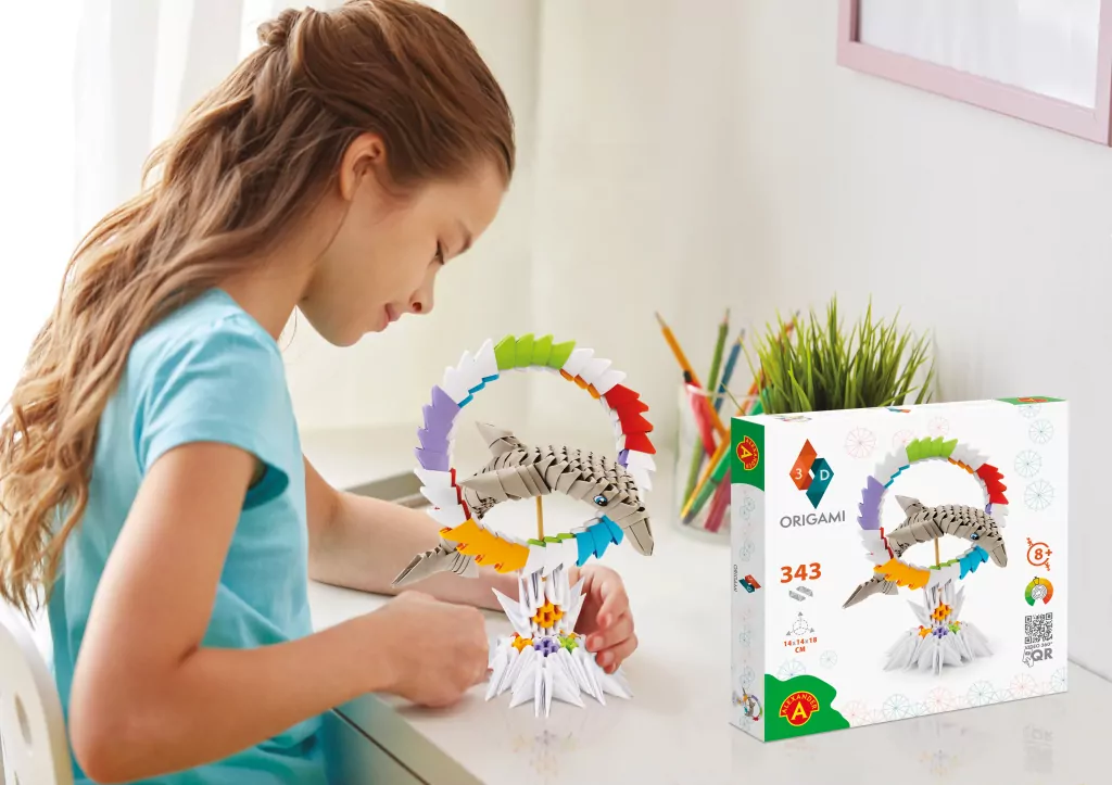 Origami 3D. Delfin - tantis.pl