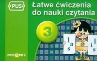 PUS. Łatwe ćwiczenia do nauki czytania. Część 3 - tantis.pl