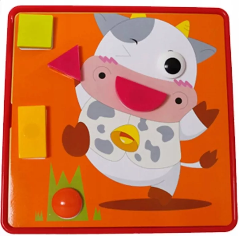 Figurowa Nauka Symetrii. Mozaika geometryczna. Genialny dzieciak - tantis.pl