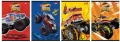 Zeszyt Hot Wheels. A5/16k linia podwójna dwukolorowa. 15 sztuk - tantis.pl