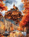 Malowanie po numerach -Jesienne Miasteczko 40x50cm - tantis.pl