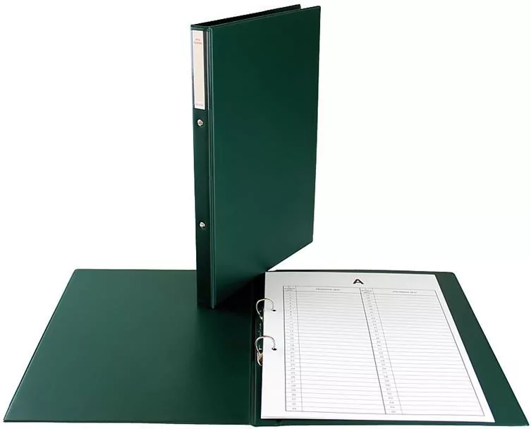 Teczka akt osobowych A4 PCV, zielona - tantis.pl