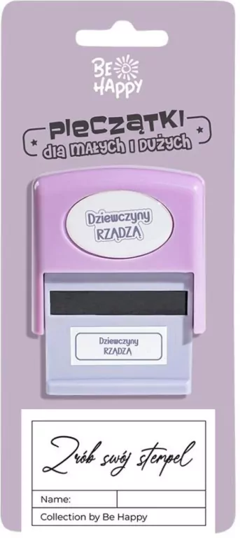 Pieczątka z napisem - Dziewczyny Rządzą - tantis.pl