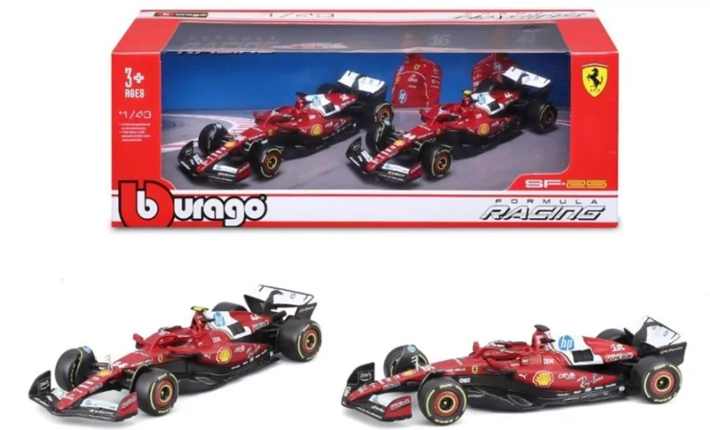 Ferrari Formula (Without Helme Plastic Stand 1:43 - tantis.pl